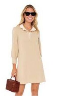 Pomander Place By Tuckernuck Charlotte French Terry Dress Beige Size M